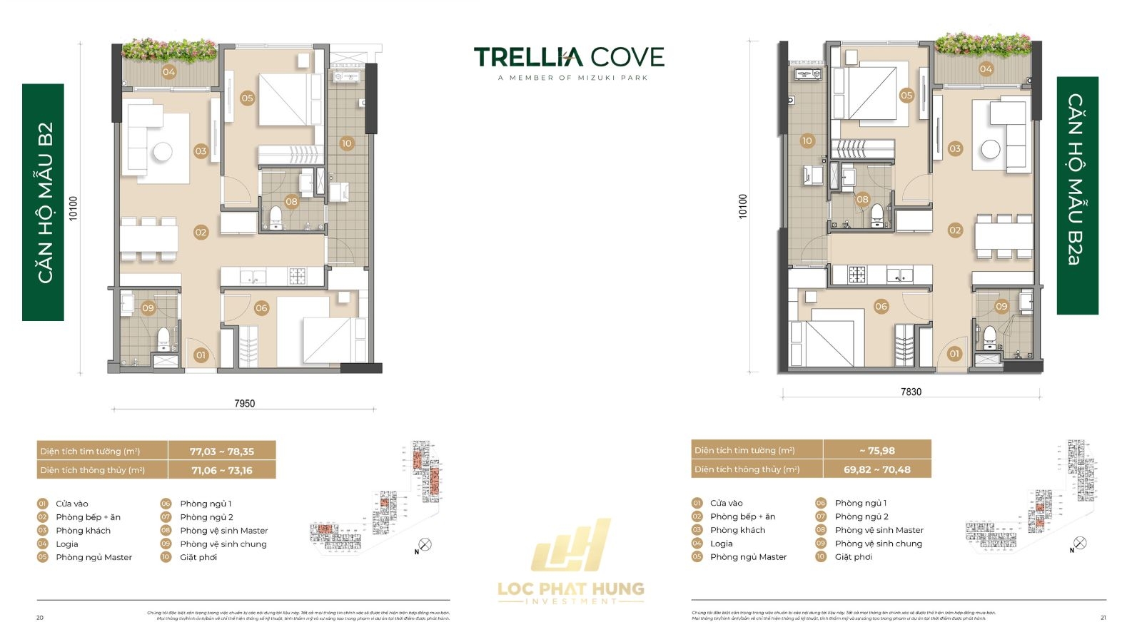 Căn Hộ Mẫu Dự Án Trellia Cove Mizuki Park