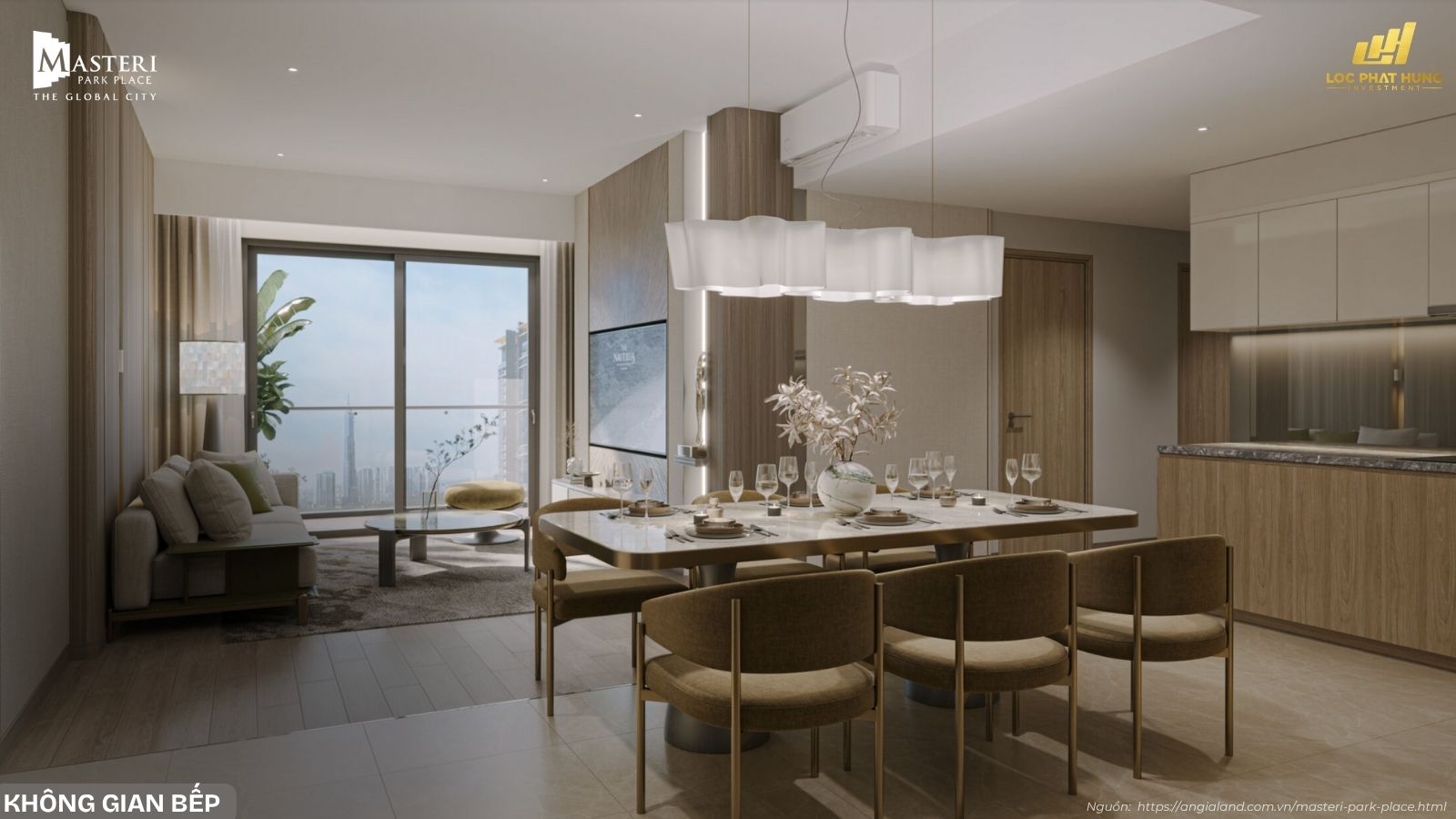 Căn hộ mẫu dự án Masteri Park Place