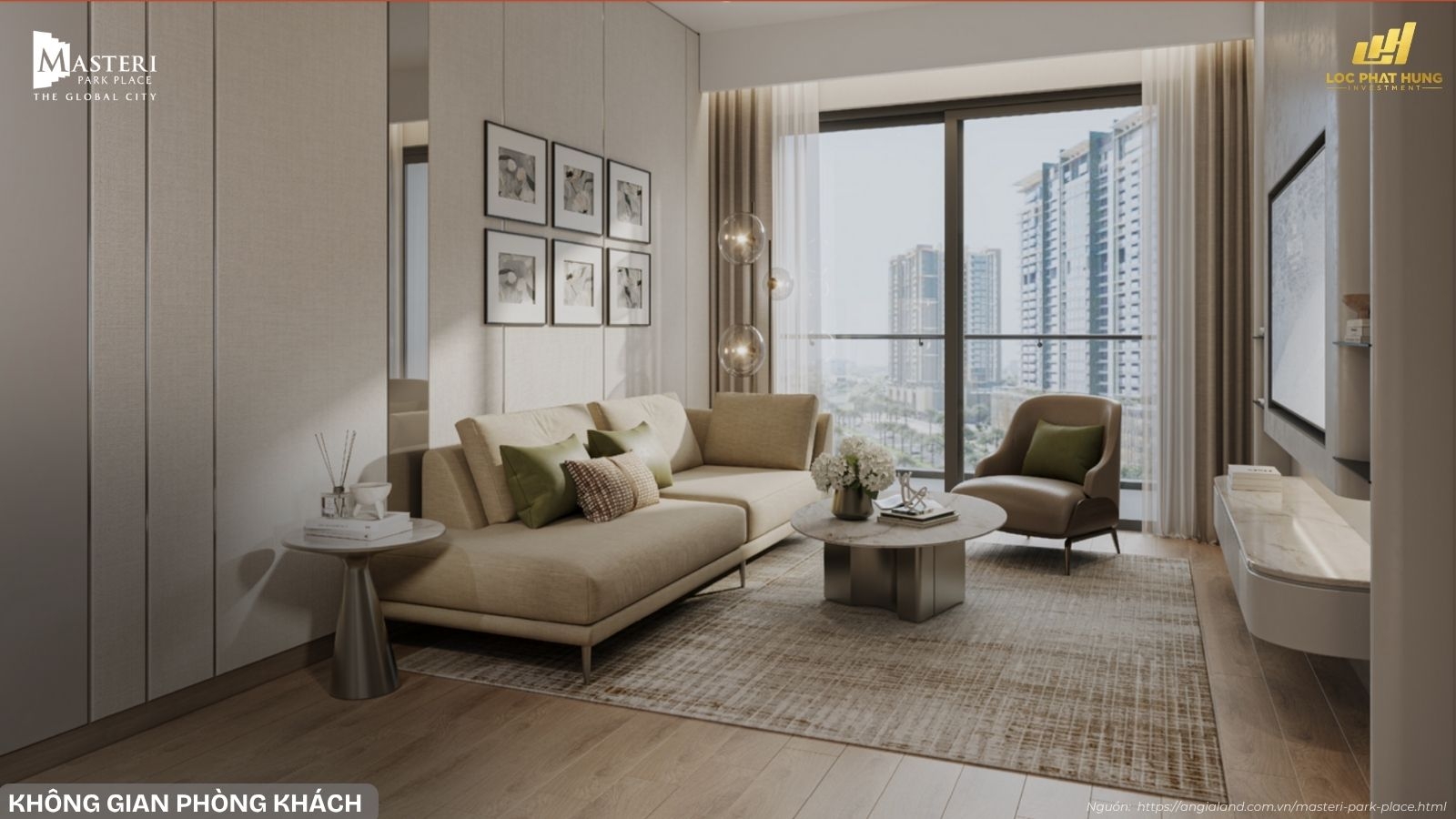 Căn hộ mẫu dự án Masteri Park Place