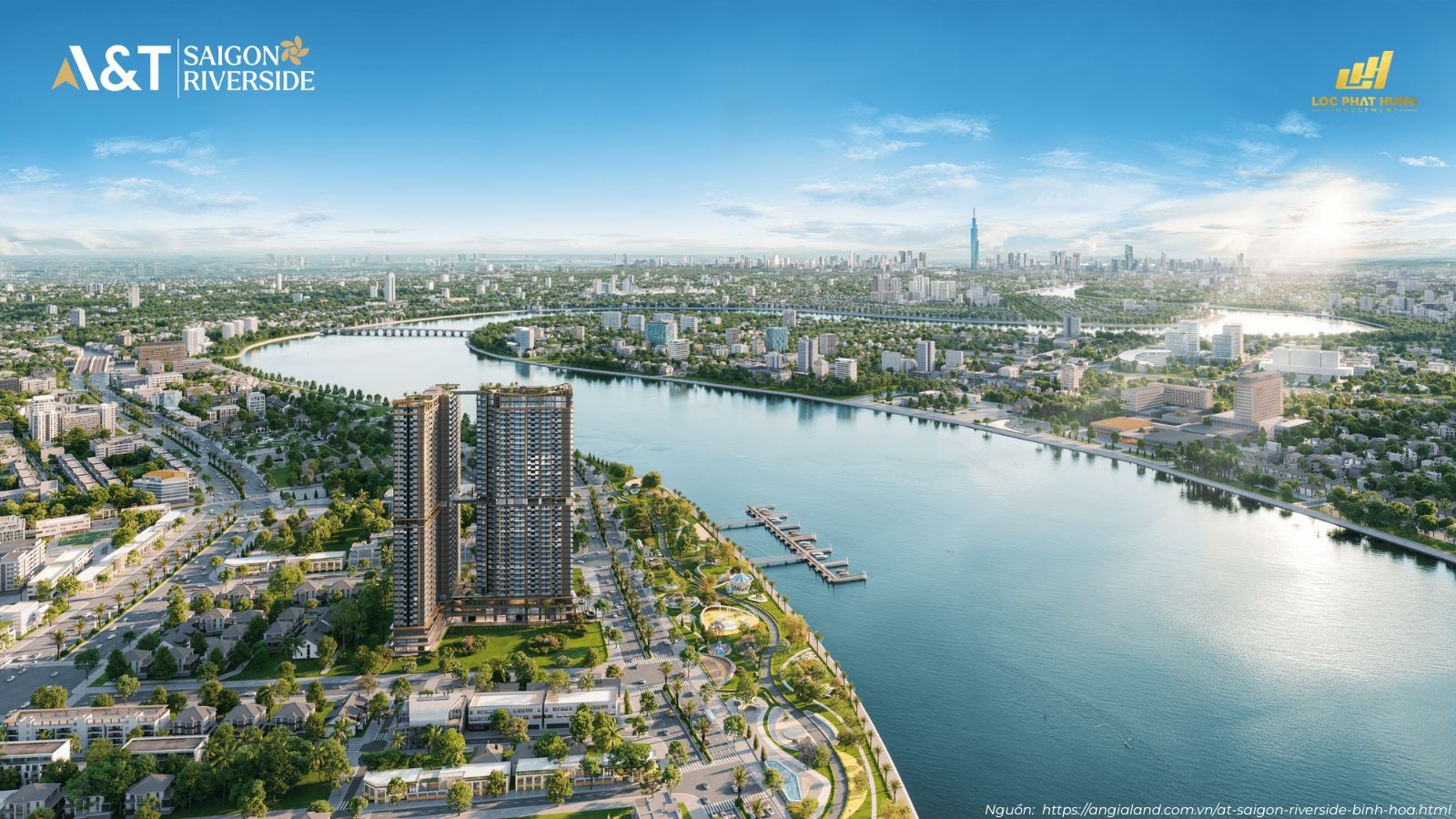 Phối Cảnh Tổng Thể Dự án A&T Saigon Riverside Phối Cảnh Tổng Thể Dự án A&T Saigon Riverside