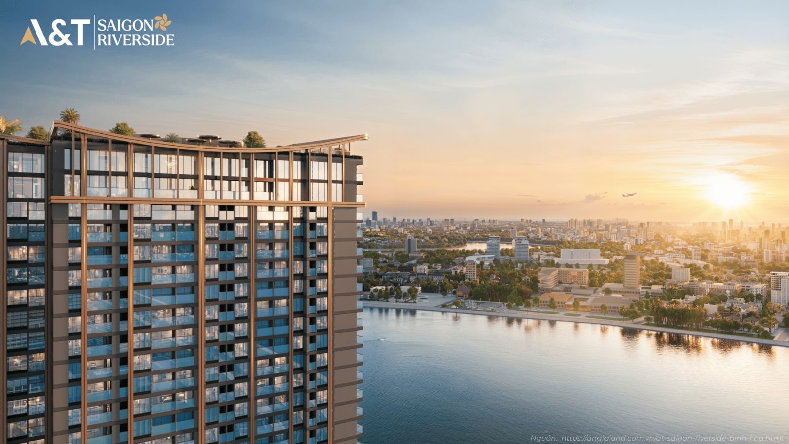 Phối Cảnh Tổng Thể Dự án A&T Saigon Riverside