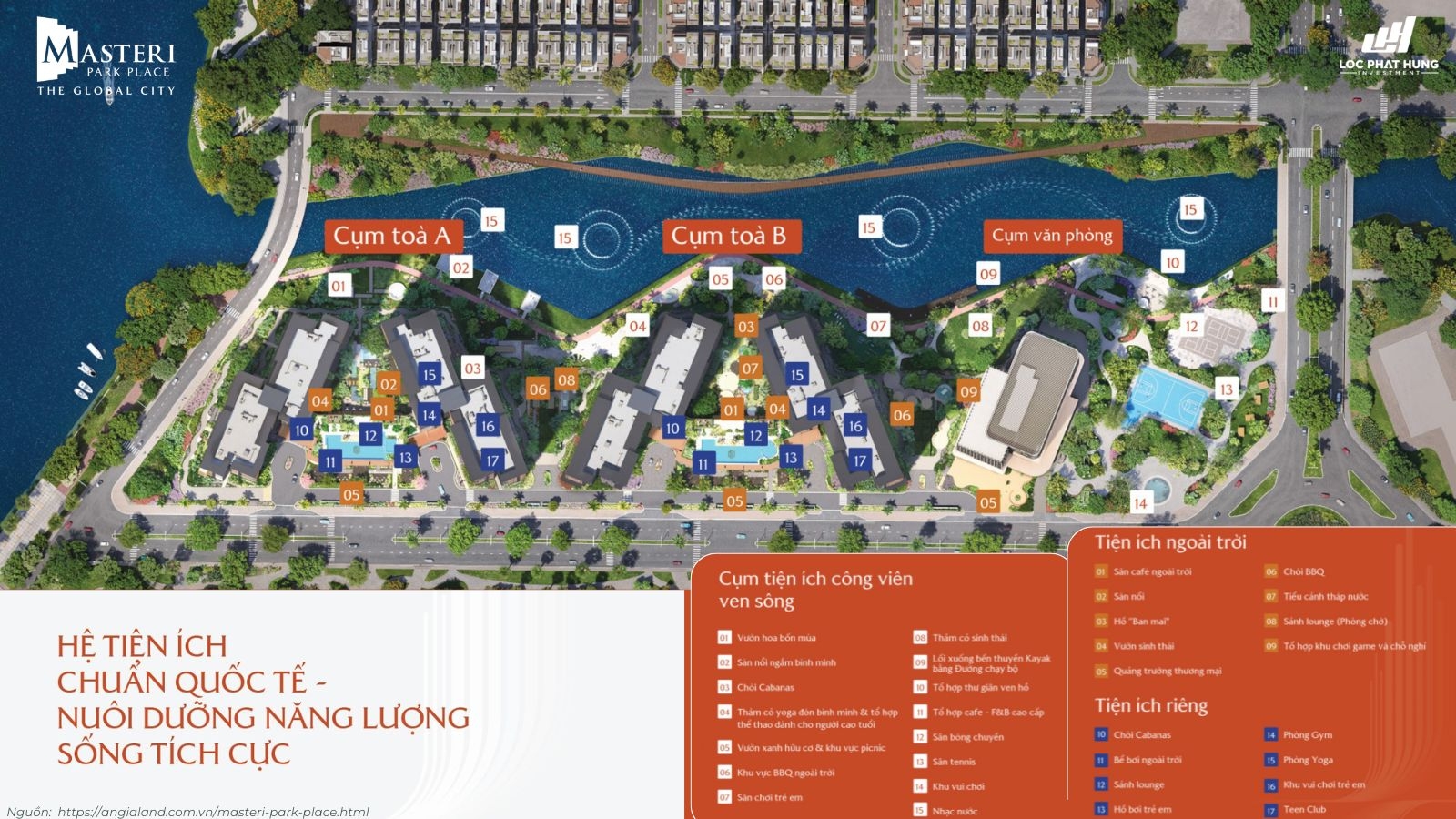 Tiện Ích Nội Khu Tại Dự Án Masteri Park Place