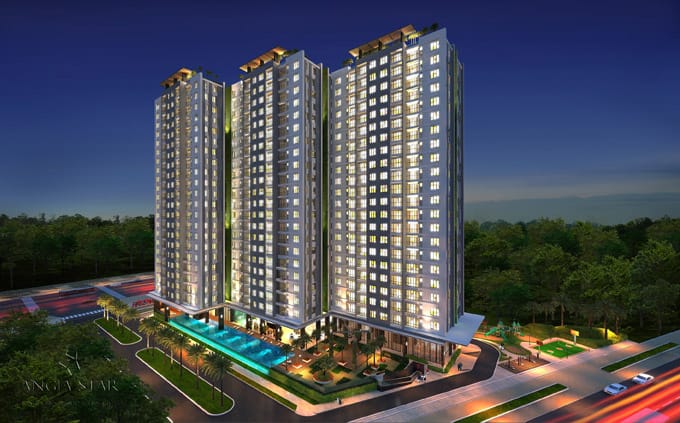 Tổng quan khu căn hộ phức hợp The Star (AnGia Star) Quận Bình Tân
