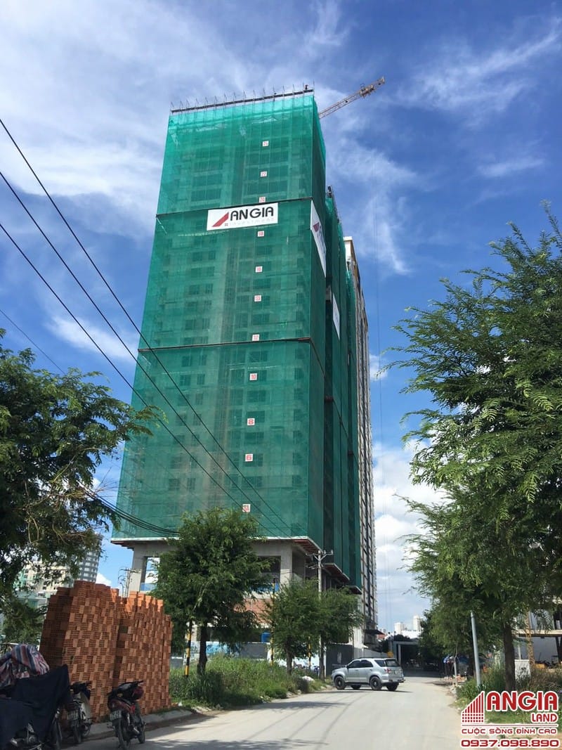 Tiến độ xây dựng căn hộ An Gia Skyline Quận 7 11/2016