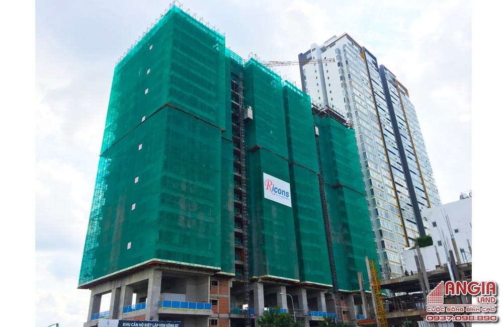 Tiến độ xây dựng căn hộ An Gia Skyline Quận 7 10/2016