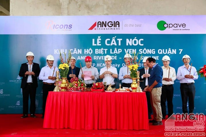 Tiến độ xây dựng căn hộ An Gia Skyline Quận 7 03/2017