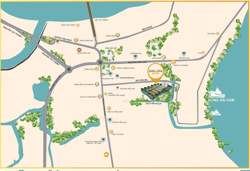 Căn hộ Jamona Heights Quận 7 – Block mới Jamona CĐT Sacomreal