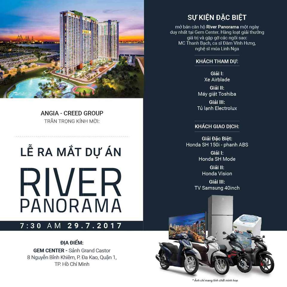 Mở bán căn hô River Panorama quận 7 chủ đầu tư An gia và creed 0937098890 angialand.com.vn