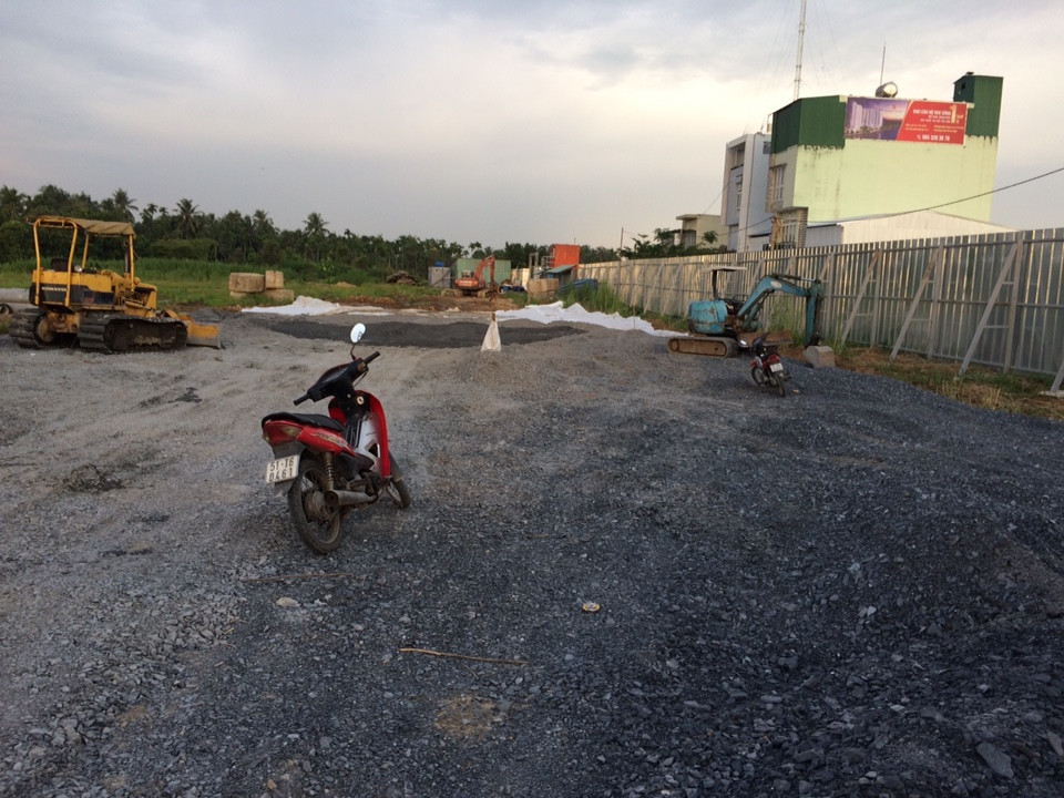 Tiến độ xây dựng dự án căn hộ chung chư Sài Gòn Intela Bình Chánh 08/2017 - Nhận mua bán ký gửi căn hộ Saigon Intela 0942.098.890