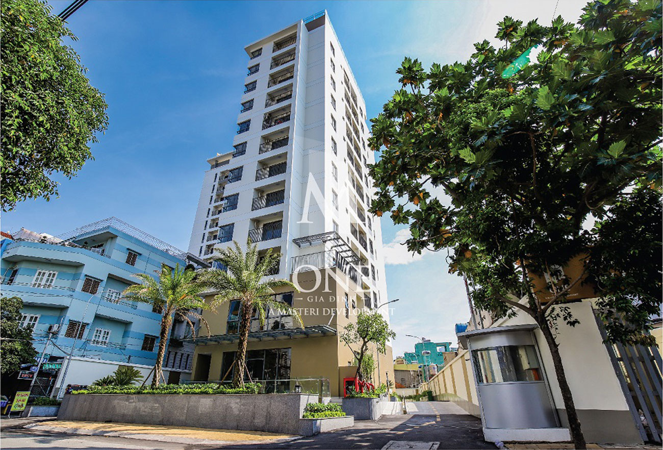 Phối cảnh tổng thể dự án căn hộ chung cư M One Gia Định Quận Gò Vấp Đường Nguyễn Bỉnh Khiêm chủ đầu tư Masterise Homes