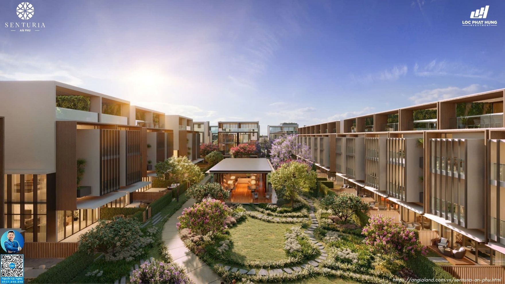 Thiết kế mẫu nhà phố dự án Senturia An Phú Quận 2