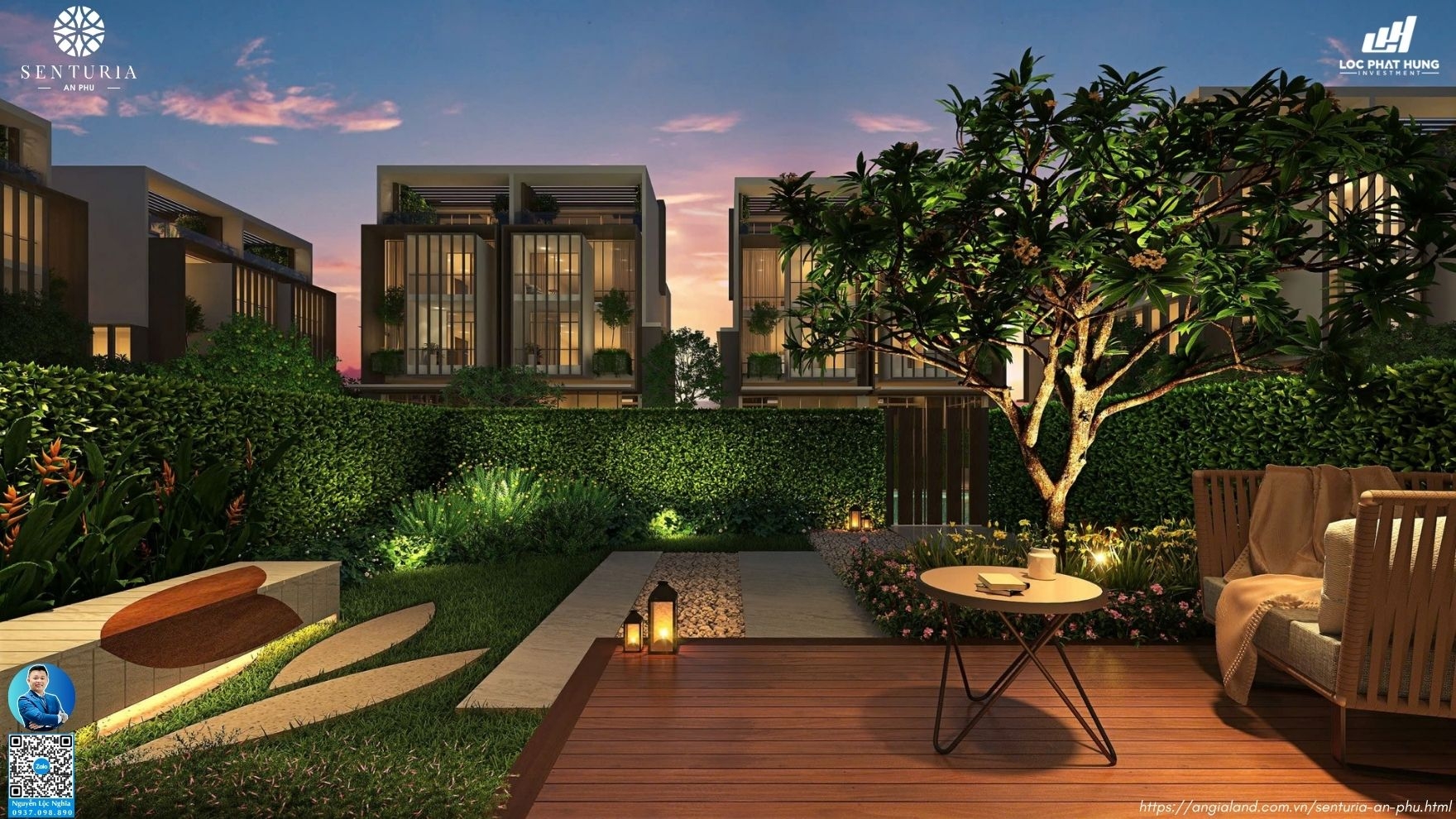 Thiết kế mẫu biệt thự Song Lập dự án Senturia An Phú Quận 2