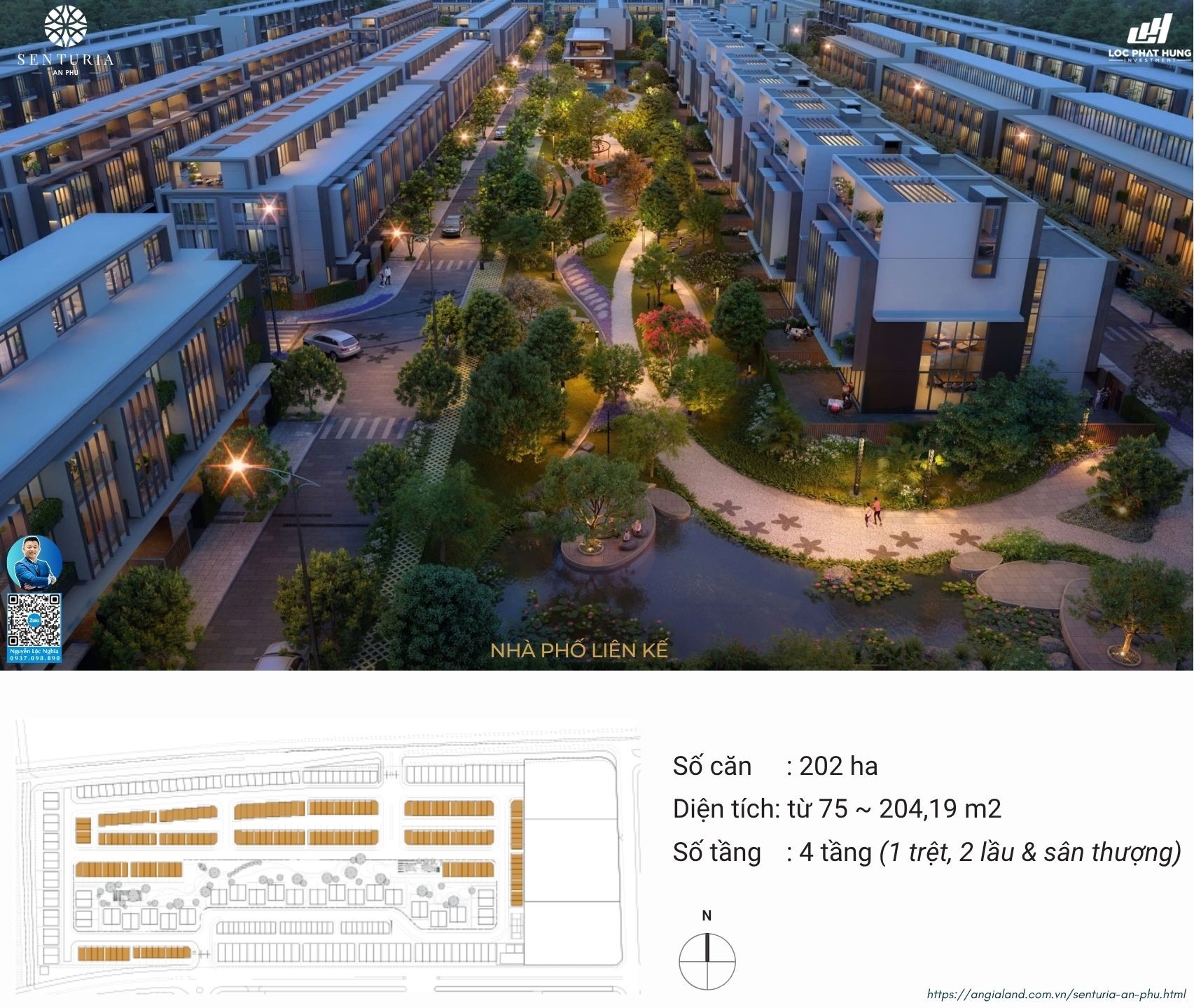 Thiết kế mẫu nhà phố dự án Senturia An Phú Quận 2