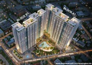 Phối cảnh tổng thể dự án căn hộ chung cư Charmington Iris Quận 4 - Nhận mua bán, cho thuê Hotline 0942.098.890