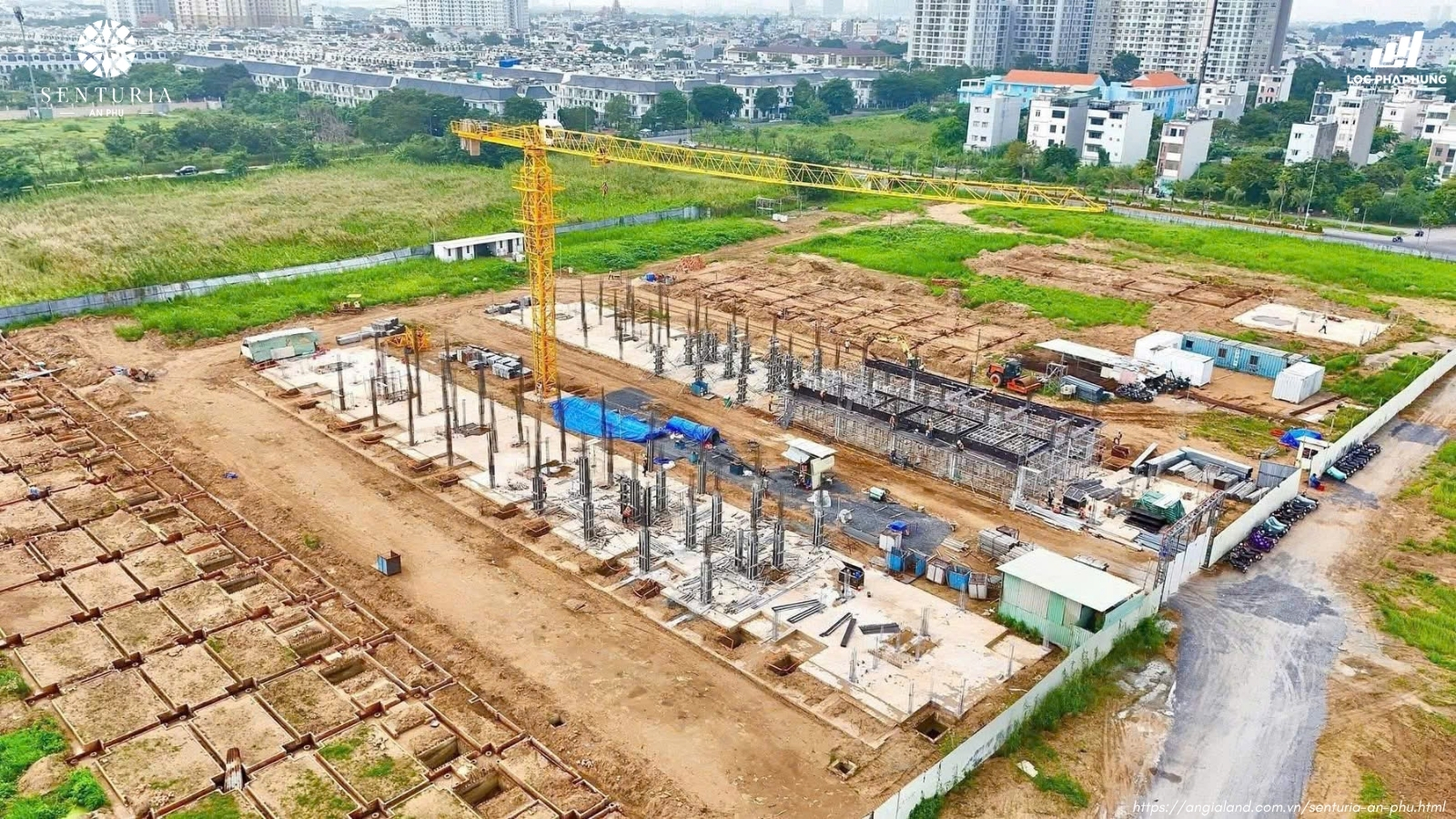 Tien Do Xay Dung Du An Senturia An Phu Quan 2 Thang 7