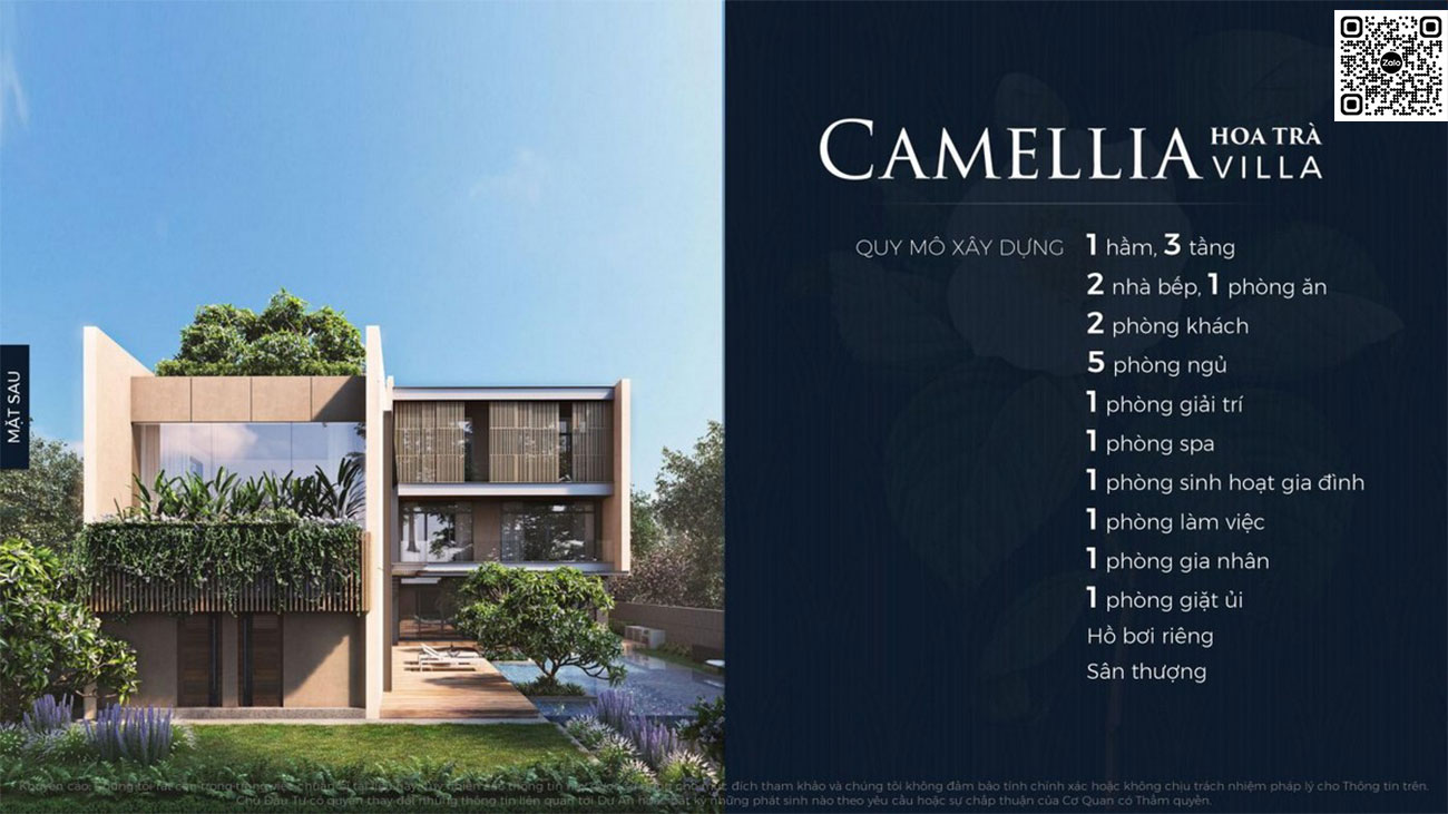 Thiết kế chi tiết biệt thự Camellia Villa 