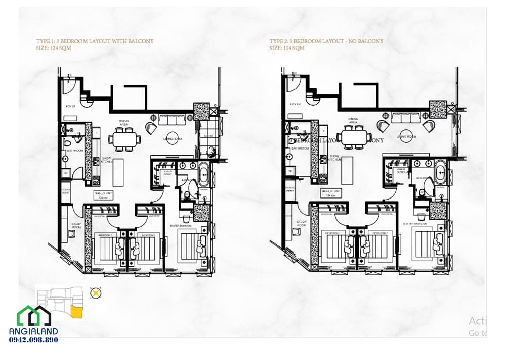 Thiết kế dư án căn hộ Alpha City Cống Quỳnh Quận 1