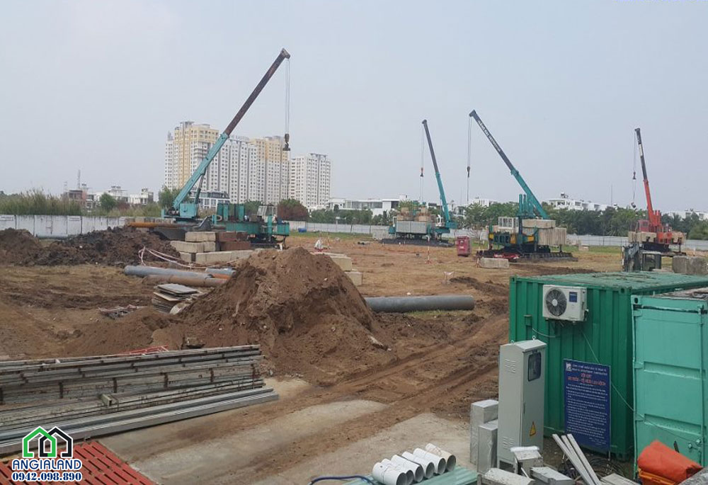 Tiến độ xây dựng dự án căn hộ chung cư Safira Khang Điền Quận 9
