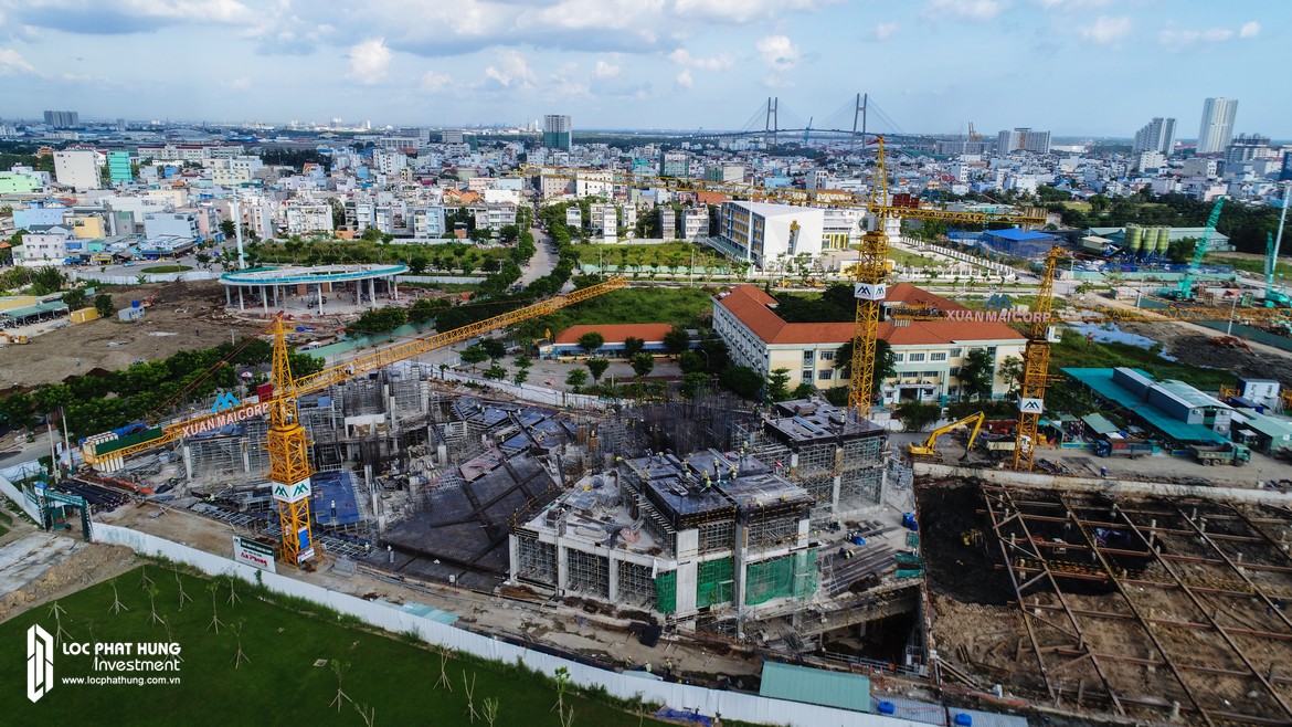 Tiến độ dự án căn hô Eco Green Sài Gòn Tháng 11/2018