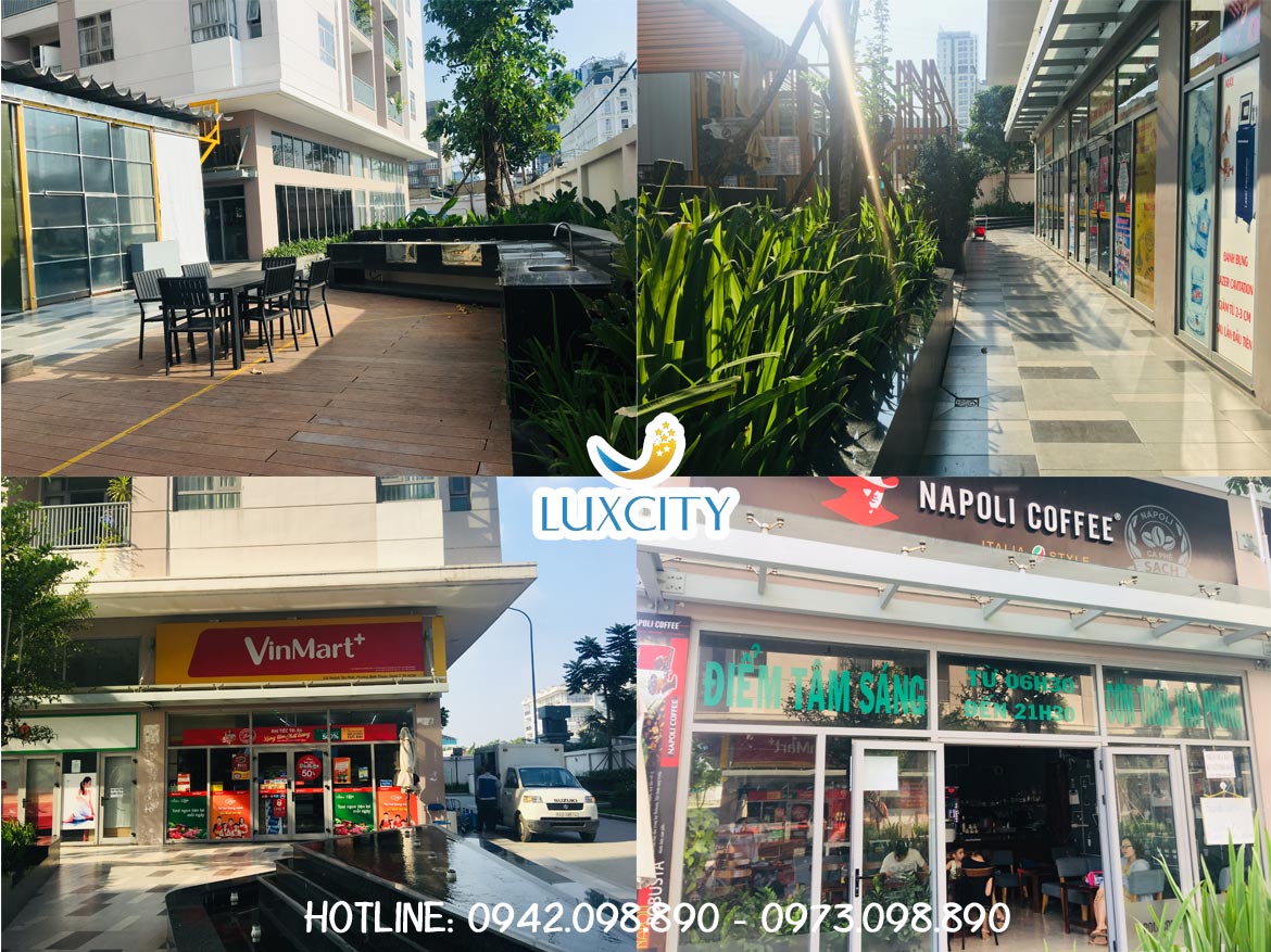 Hình ảnh thực tế tiện ích dự án căn hộ chung cư Luxcity Quận 7 Đường Huỳnh Tấn Phát chủ đầu tư Đất Xanh