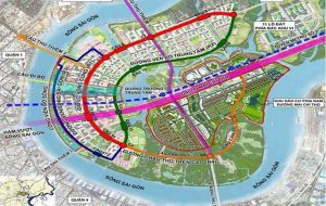 Vị trí dự án căn hộ Sunshine venicia quận 2