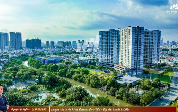Tiến độ xây dựng căn hộ chung cư Panomax River Villa Quận 7 tháng 11/2024