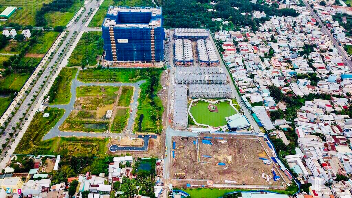 Tiến độ dự án căn hộ chung cư Q7 Boulevard Quận 7 Đường Nguyễn Lương Bằng chủ đầu tư Hưng Thịnh