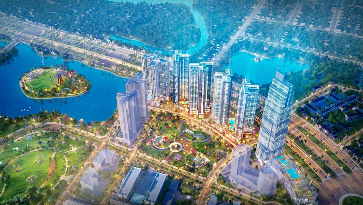  Phối cảnh toàn thể dự án Eco Green Sài Gòn