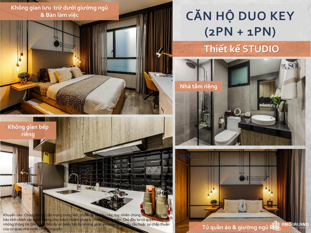 Nhà mẫu dự án căn hộ chung cư De La Sol Quan 4 Đường Tôn Thất Thuyết chủ đầu tư Capital Việt Nam