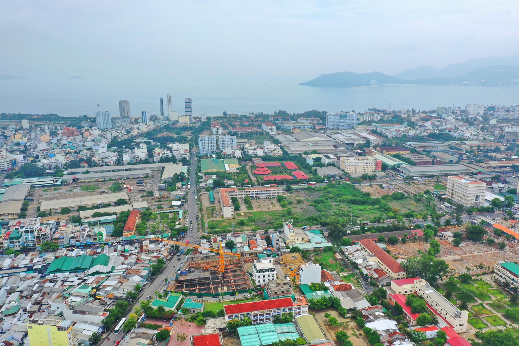 Vị trí địa chỉ dự án căn hộ chung cư Imperium Town Nha Trang Đường Phước Long chủ đầu tư Indochine Nha Trang