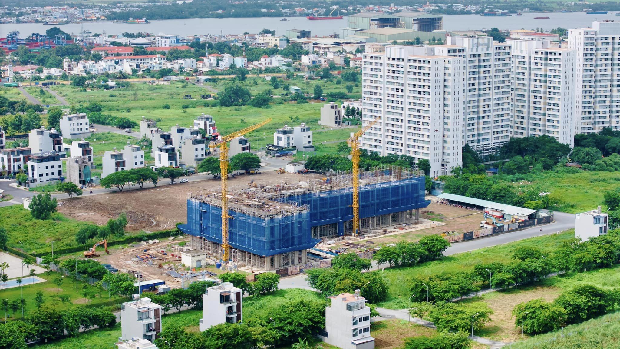 Tiến độ xây dựng Citi Grand tháng 07/2024