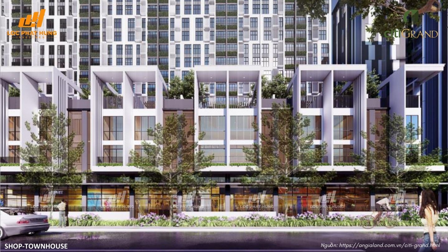 Mua bán + cho thuê Shophouse Citi Grand Quận 2