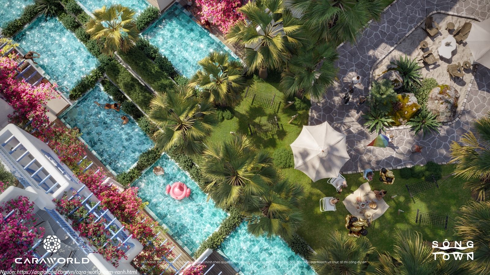 Dự án Cara World Cam Ran siêu đô thị biển cạnh Sân Bay Cam Ranh