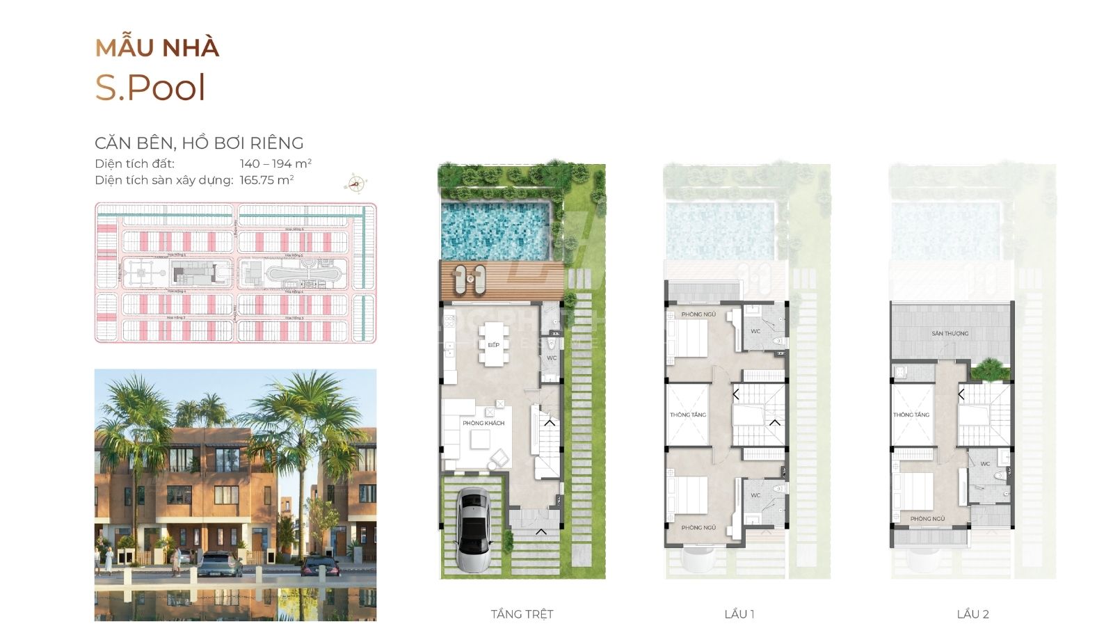 Mẫu nhà Spool tiểu khu Ma Rốc dự án Caraworld Cam Ranh