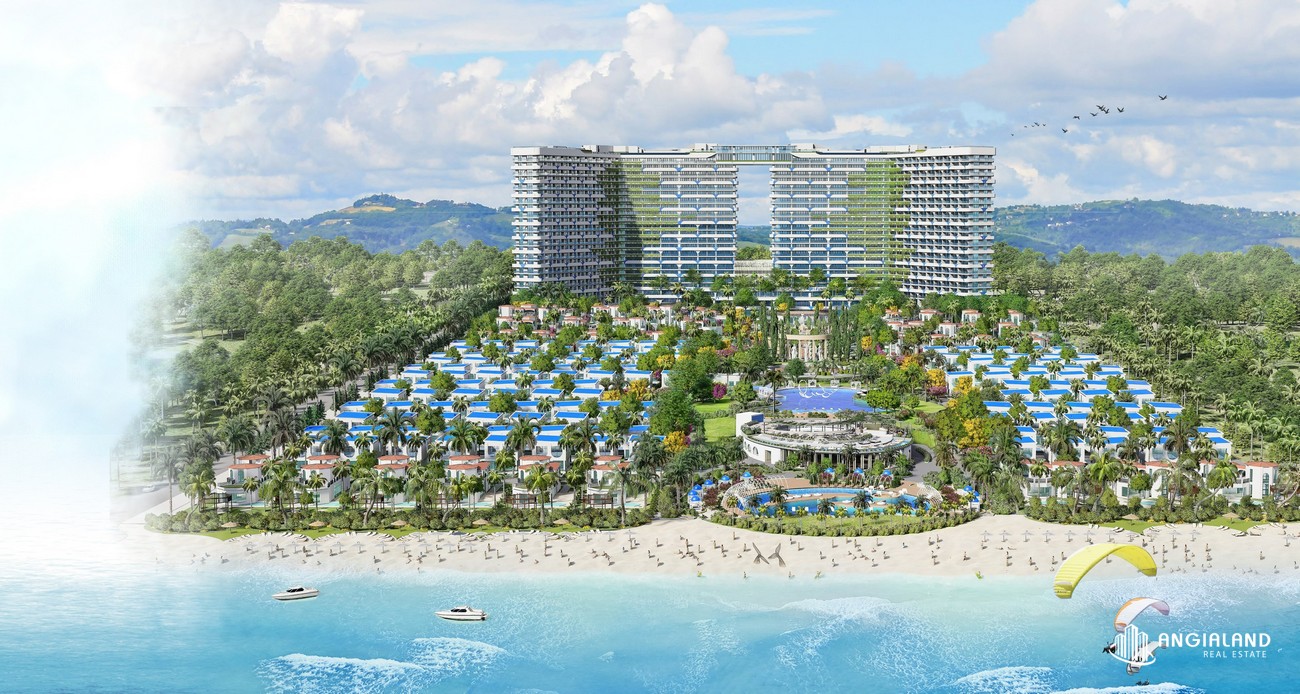 Phối cảnh tổng thể dự án căn hộ biển Cam Ranh Bay