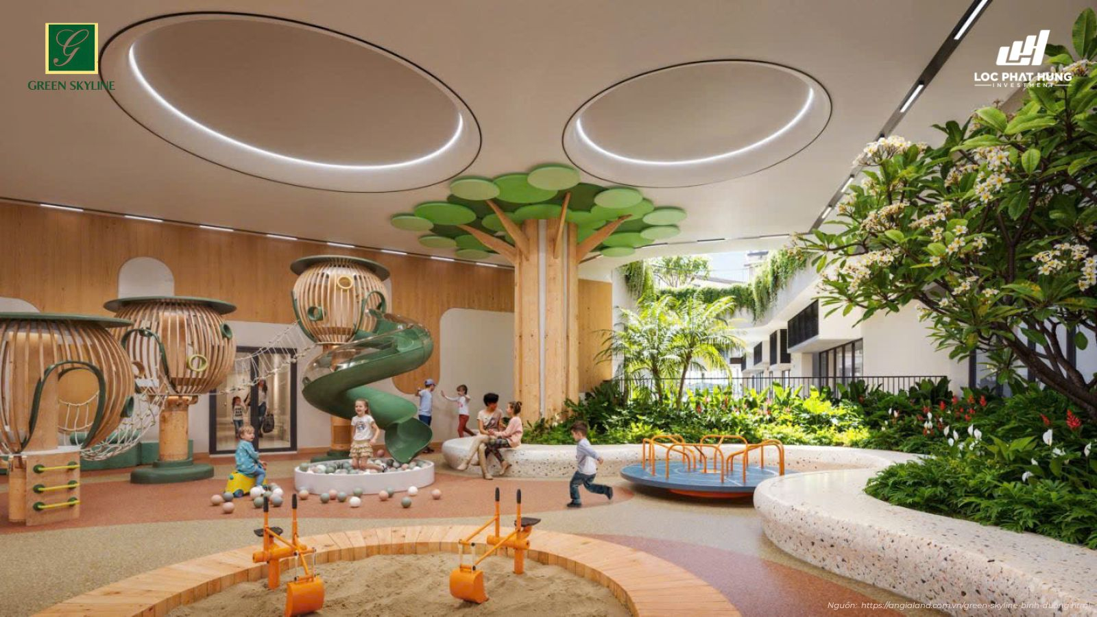 Phối cảnh tổng thể Dự án Green Skyline Dĩ An, Bình Dương (cũ)