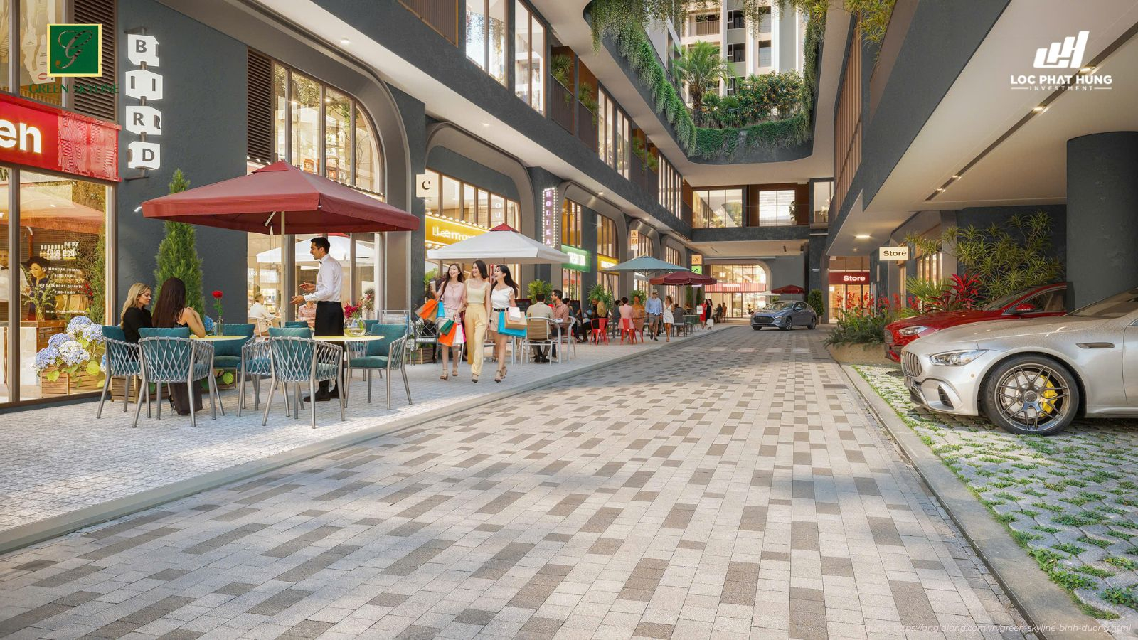 Phối cảnh tổng thể Dự án Green Skyline Dĩ An, Bình Dương (cũ)