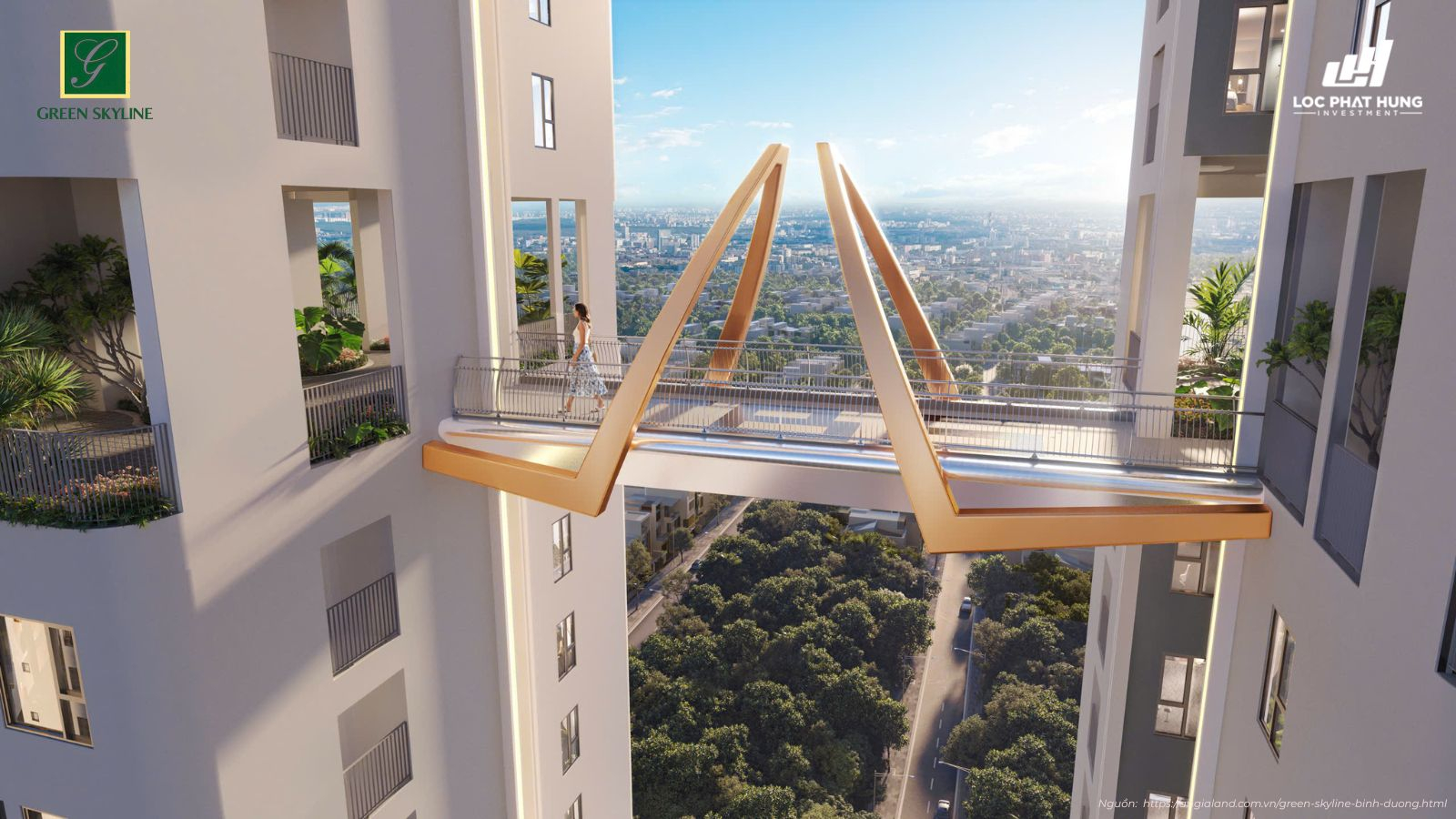 Phối cảnh tổng thể Dự án Green Skyline Dĩ An, Bình Dương (cũ)