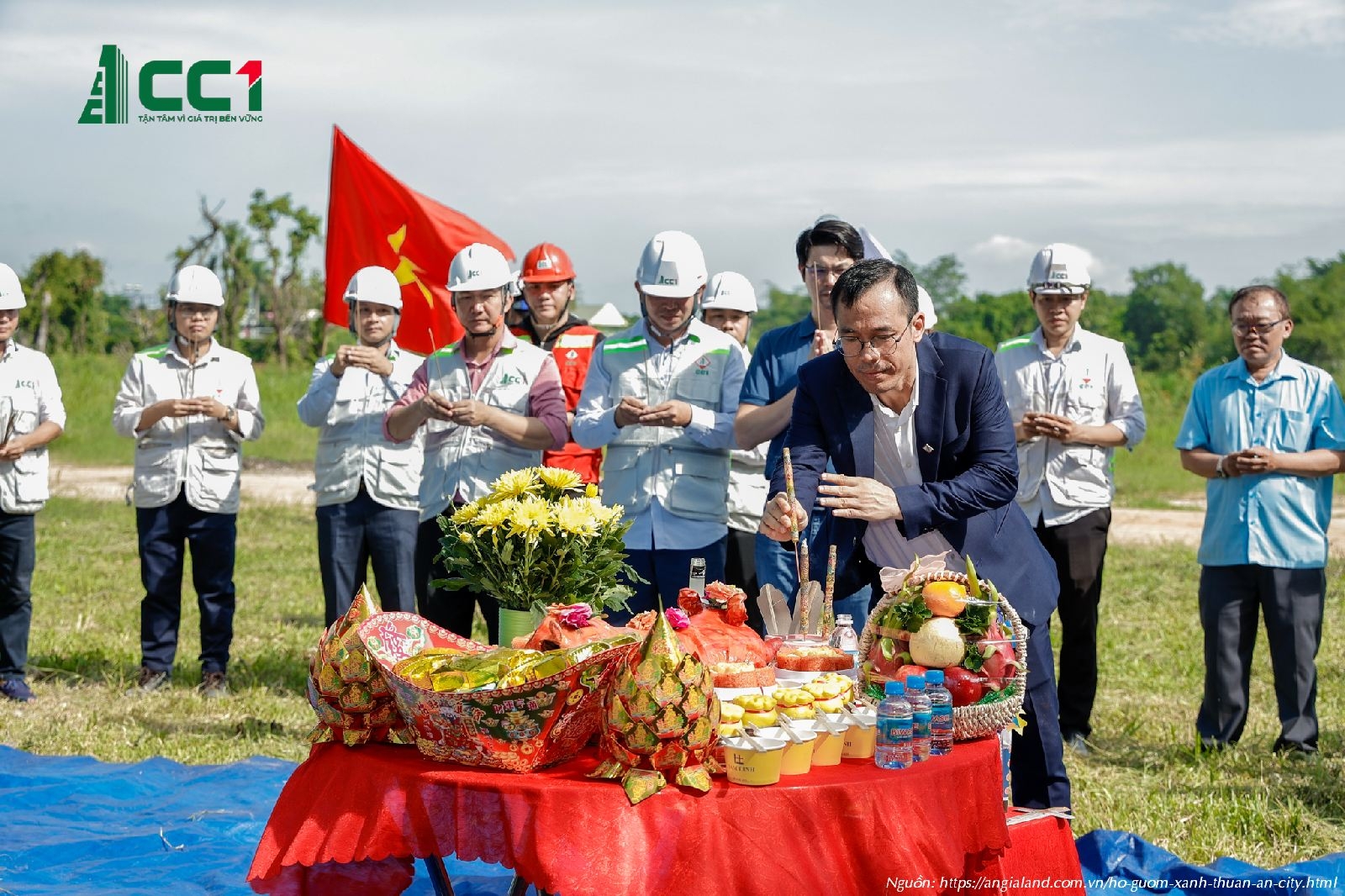 Tiến độ Xây Dựng Dự án Hồ Gươm Xanh Thuận An