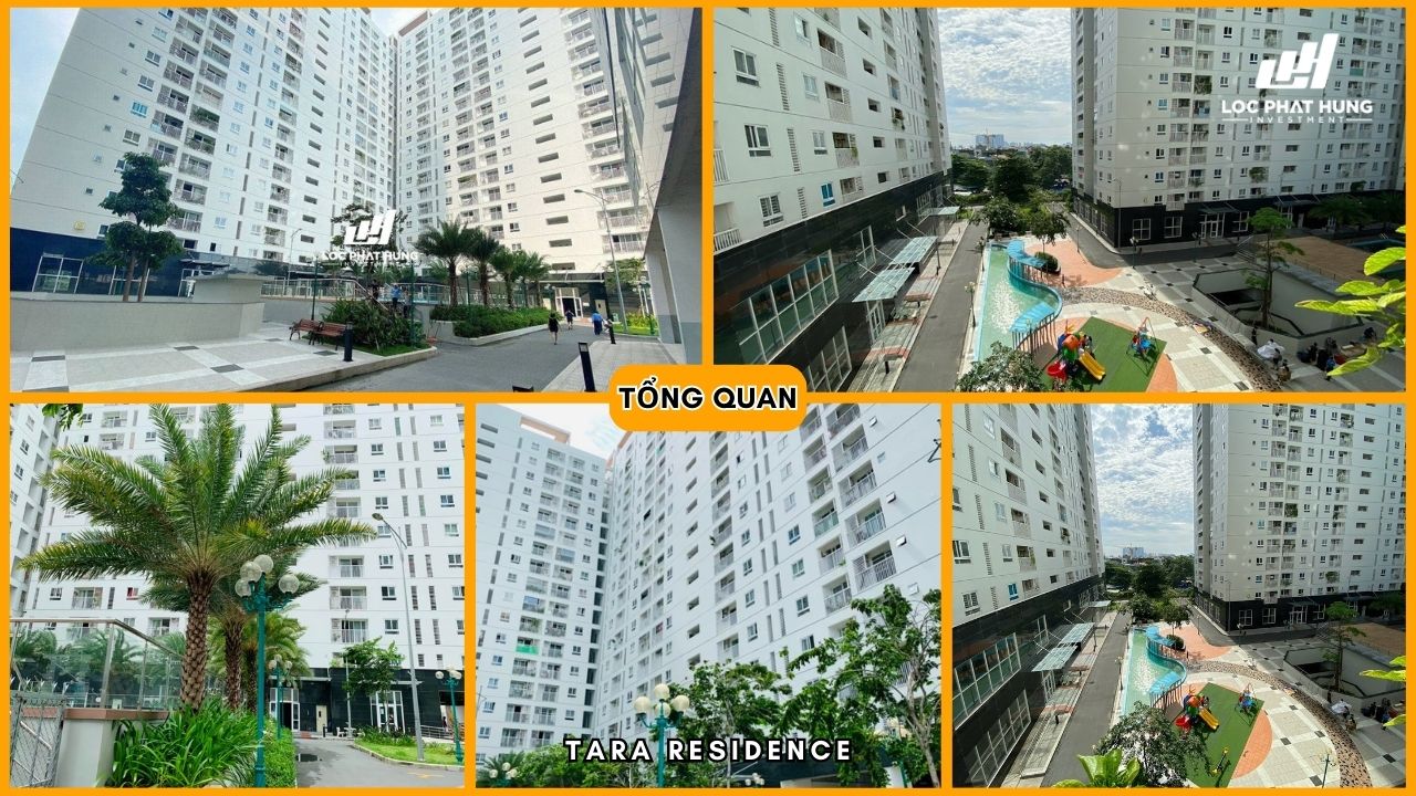 Tổng quan hình ảnh thực tế dự án căn hộ chung cư Tara Residence Quận 8