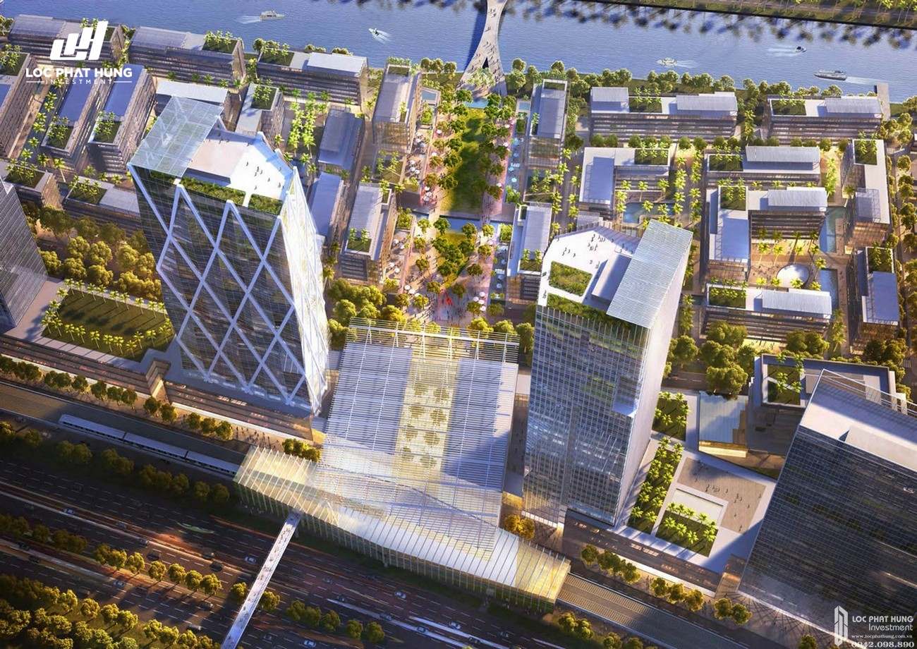 Phối cảnh dự án căn hộ chung cư River City Thu Duc Đường Xa Lộ Hà Nội chủ đầu tư Refico
