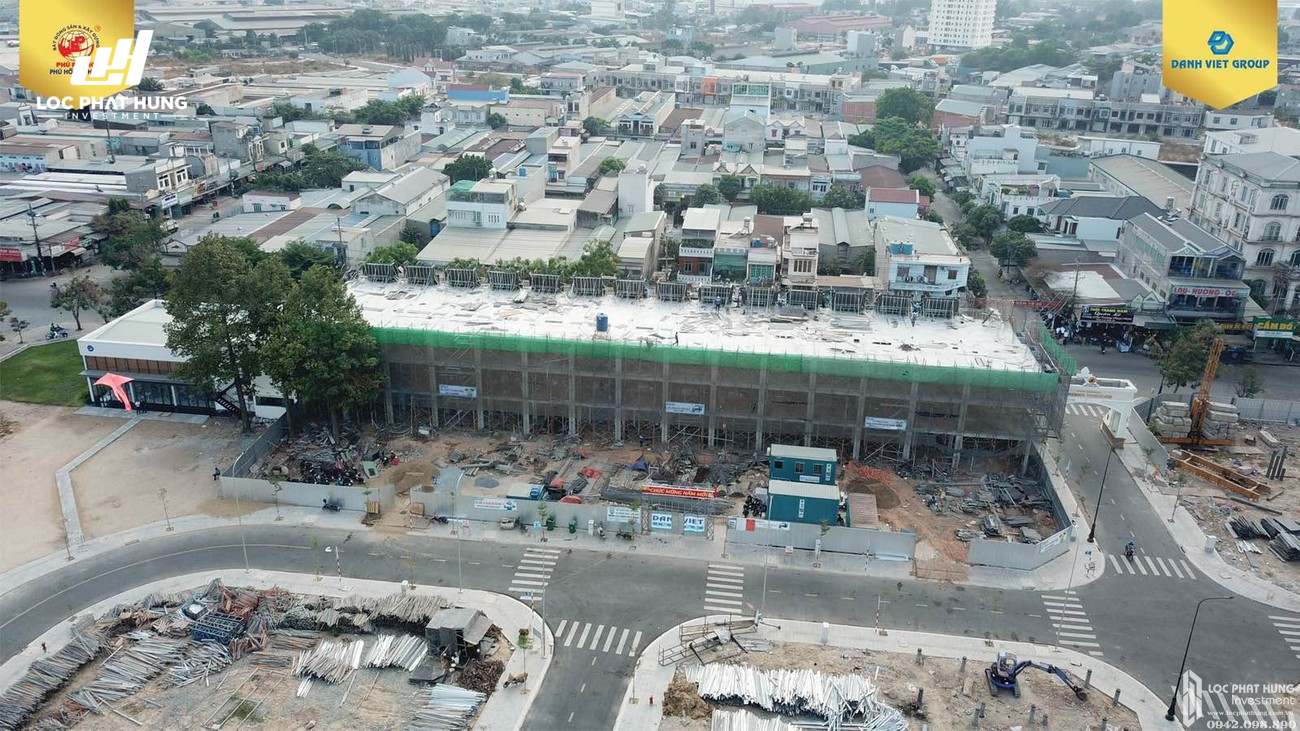 Tiến độ dự án đất nền nhà phố Icon Central Dĩ An Bình Dương chủ đầu tư Phú Hồng Thịnh