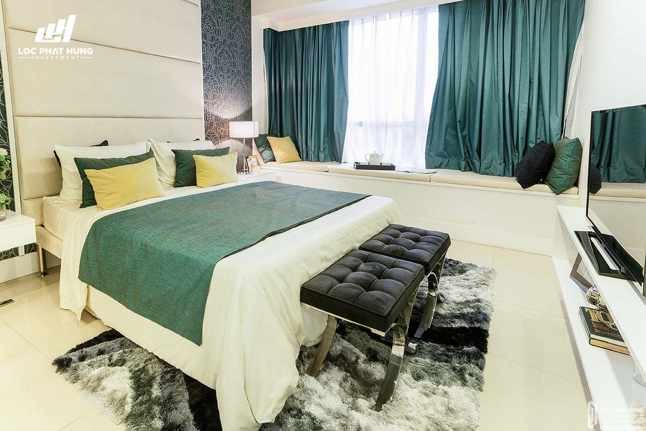 Phòng ngủ dự án căn hộ chung cư Canary Heights Thuận An Đường QL 13 chủ đầu tư GuocoLand