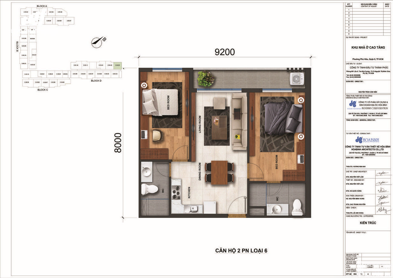 Thiết kế dự án căn hộ chung cư Jamila Khang Điền Đường Song Hành chủ đầu tư Khang Điền Quận 9