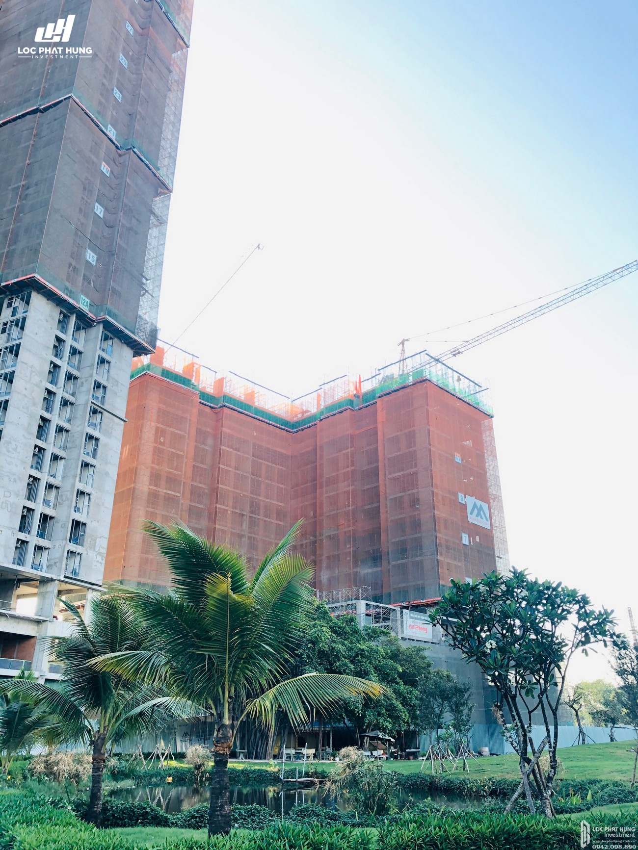 Tiến độ xây dựng dự án căn hộ Eco green Sài Gòn 14/03/2020