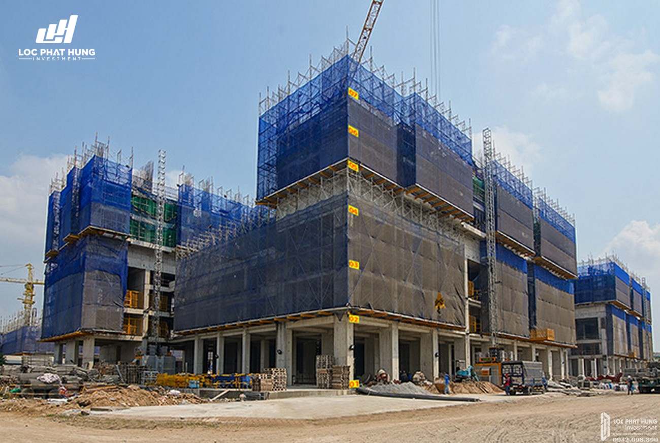 Tiến độ xây dựng dự án căn hộ Q7 Sai Gon Riverside Complex 20-02-2020