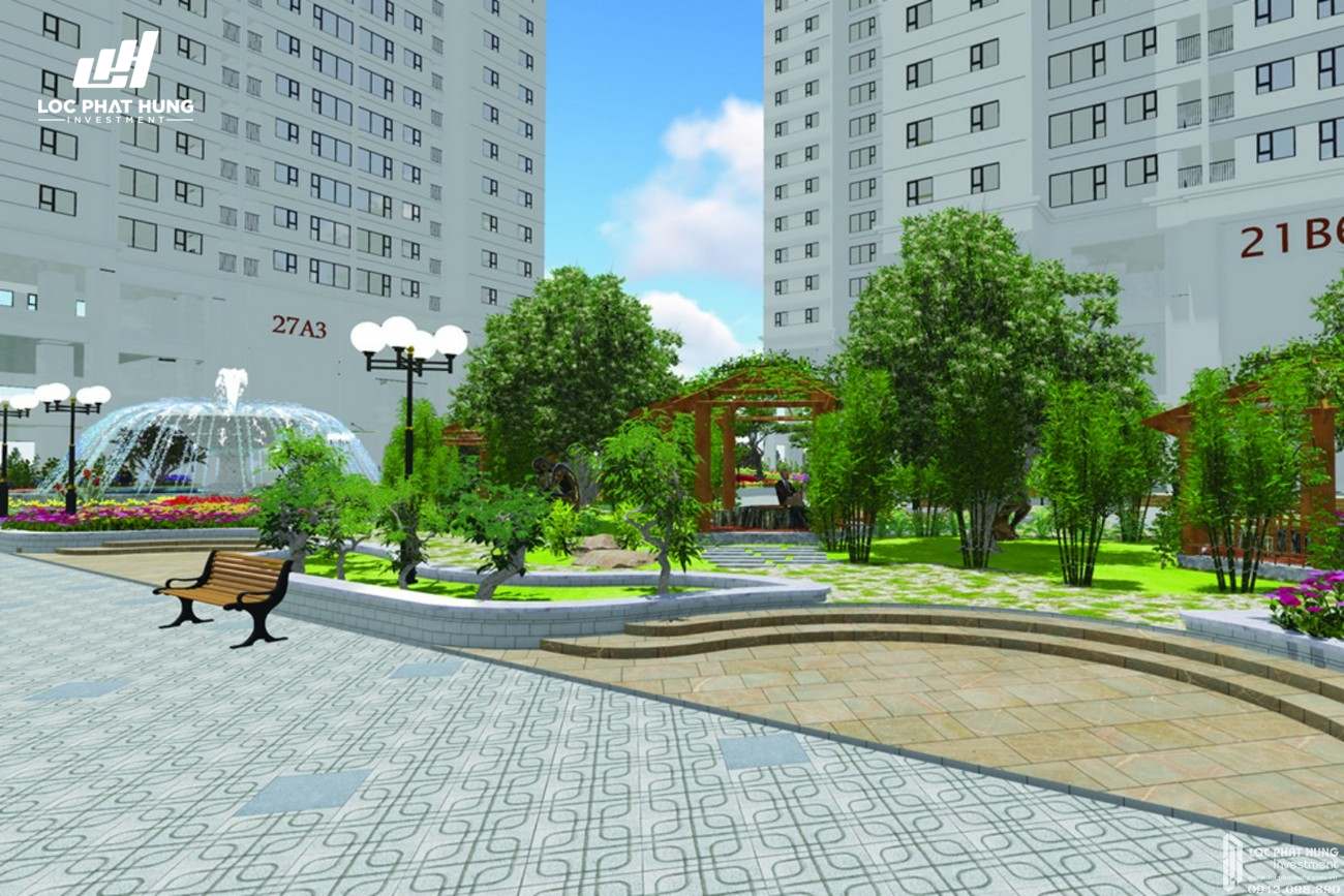 Tiện ích dự án Nhà Phố chung cư Green Square Dĩ An Đường QL 1K chủ đầu tư TBS Land