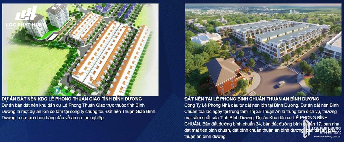 Năng lực triển khai các dự án của chủ đầu tư Lê Phong dự án căn hộ chung cư The Emerald 68 Bình Dương