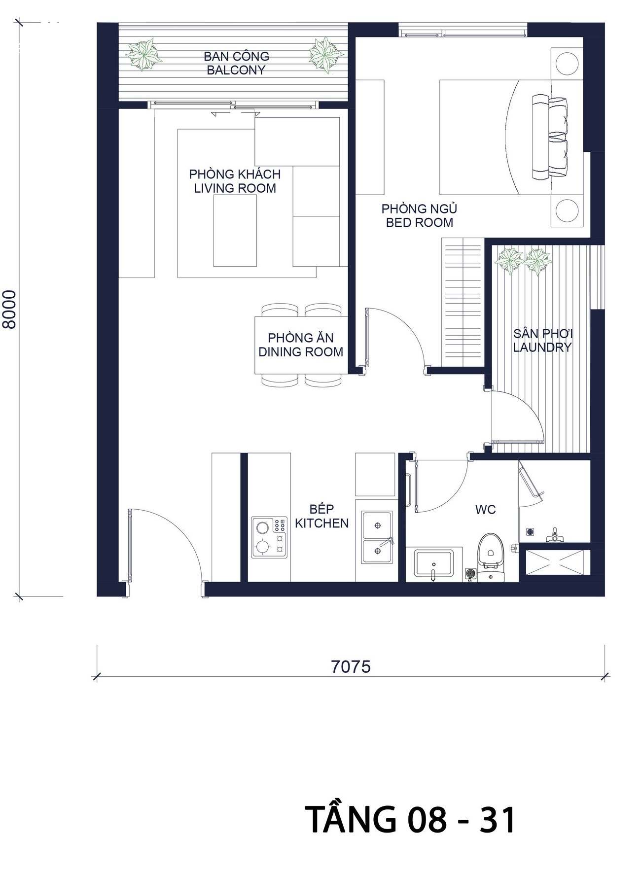 Thiết kế dự án căn hộ chung cư Masteri Millennium Quận 4 Đường 132 Bến Vân Đồn chủ đầu tư Thảo Điền