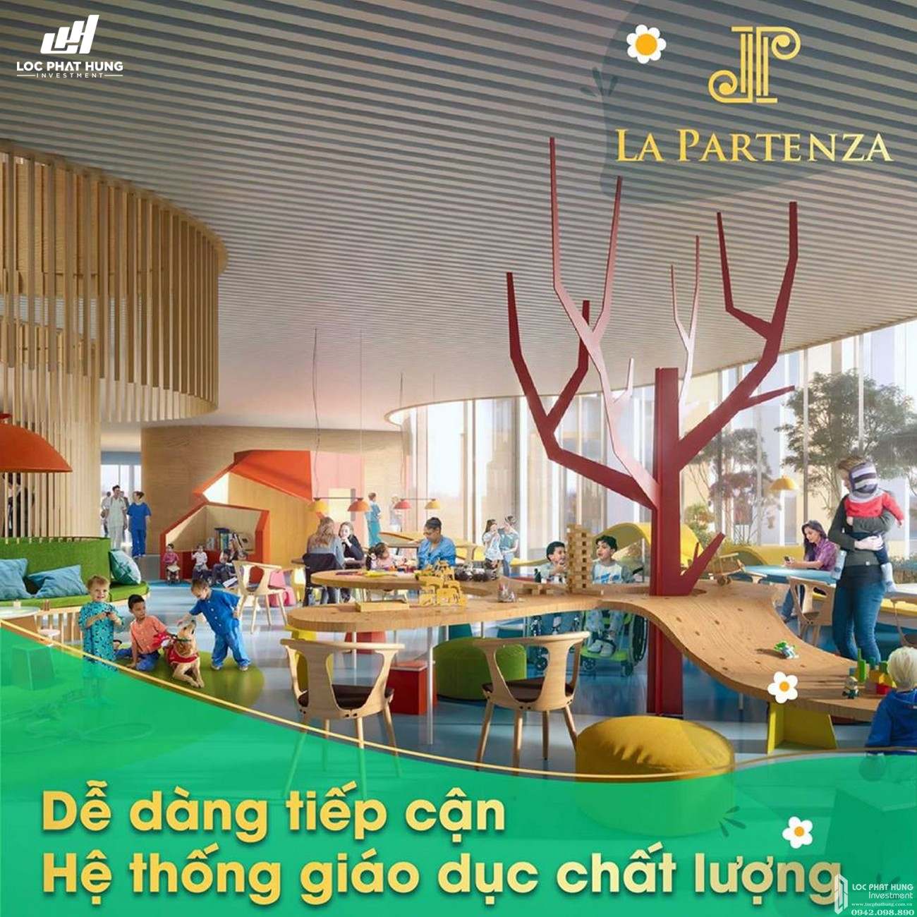 Đầu tư tương lai cho con trẻ tại La Partenza Nhà Bè